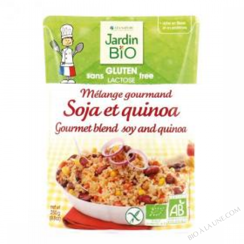 Melange gourmand Soja et quinoa sans gluten 250 g
