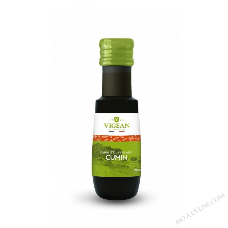 1 - Huile d'olive bio saveur cumin 100ml