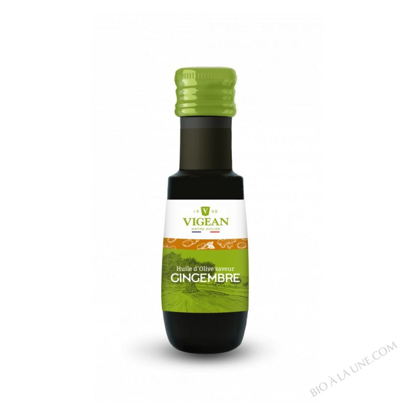 1 - Huile d'olive bio saveur gingembre 100ml