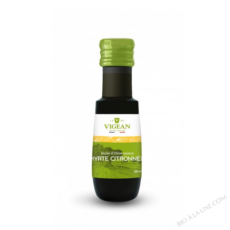 1 - Huile d'olive bio saveur myrte citronnée 100ml