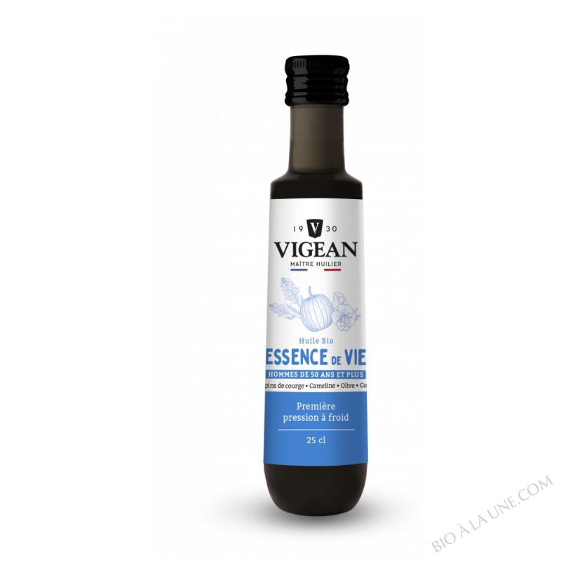 5 - Huile Essence de Vie Homme 50 ans et plus - 25cl