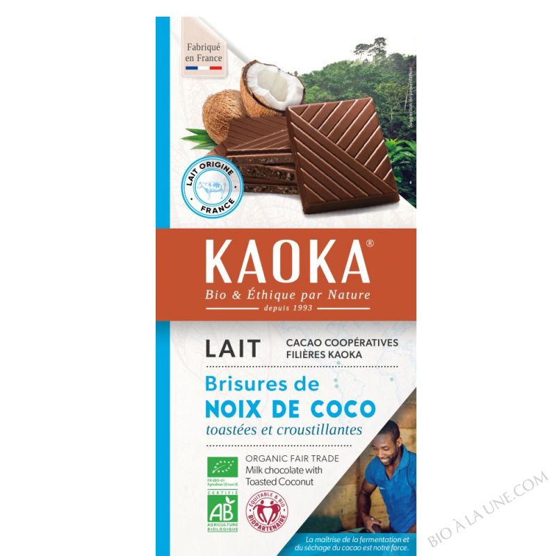 Chocolat au lait Lait coco