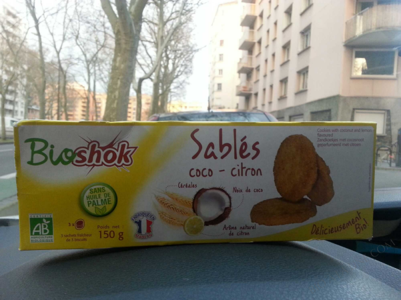 SABLÉS - COCO CITRON - 150GG SABLÉS - COCO CITRON - 150GG