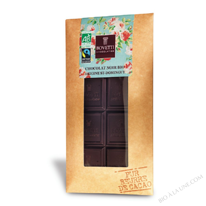 Chocolats Bio Equitable-Tablette Noir 73% St Domingue 100g