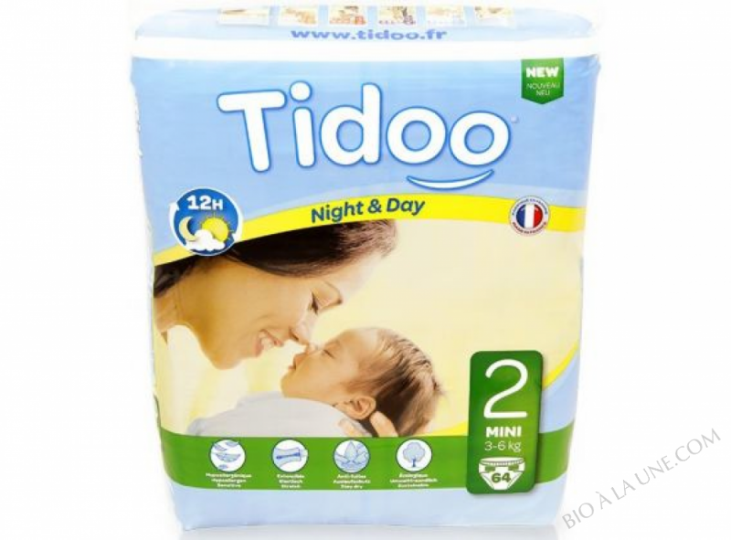 Jumbo 64 Couches Ecologiques MINI T2 3-6kg Jumbo 64 Couches Ecologiques MINI T2 3-6kg