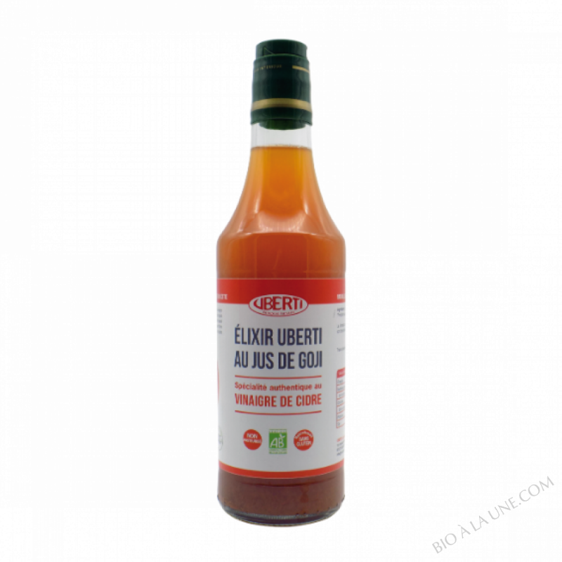 Élixir au vinaigre de cidre et au goji Élixir au vinaigre de cidre et au goji