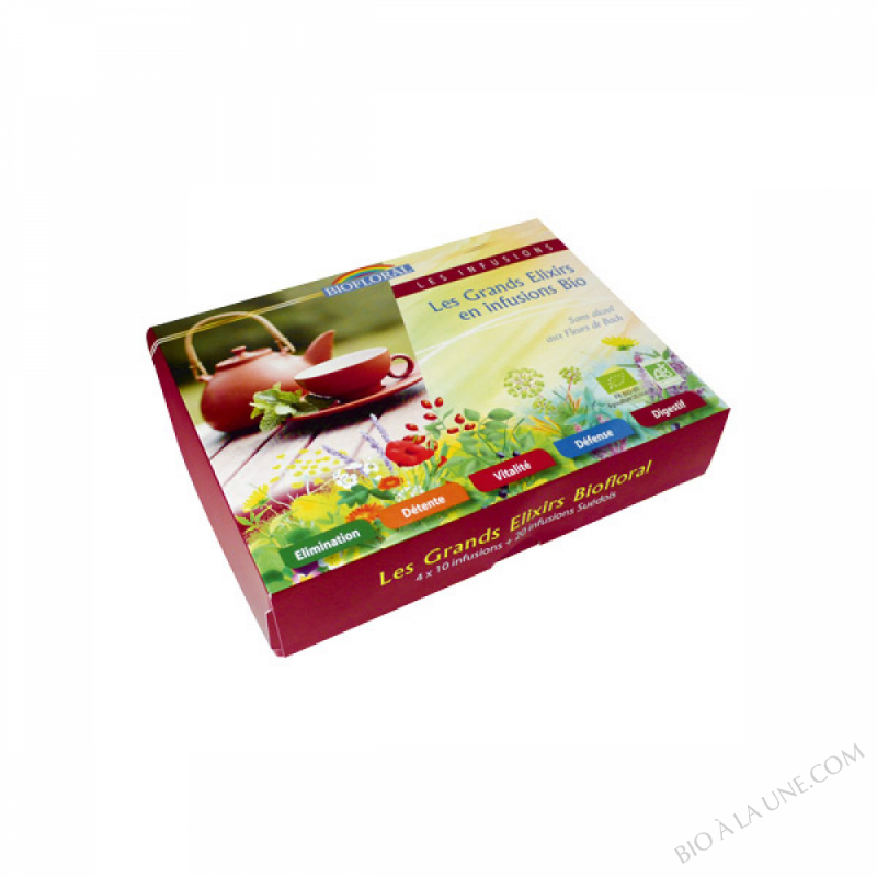 Coffret Infusions Grands Elixirs Bio Coffret Infusions Grands Elixirs Bio