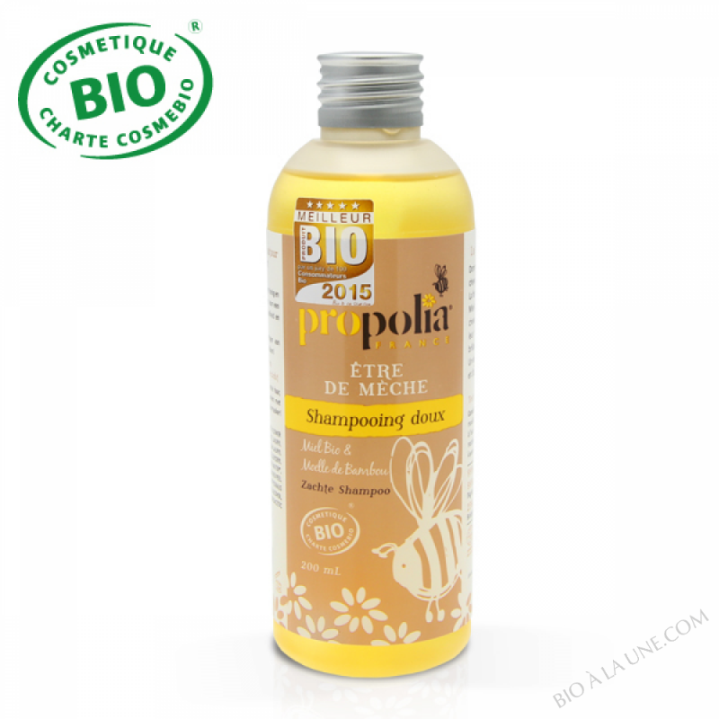 Shampooing Doux Bio, Miel & Bambou 200 mL Shampooing Doux Bio, Miel & Bambou 200 mL