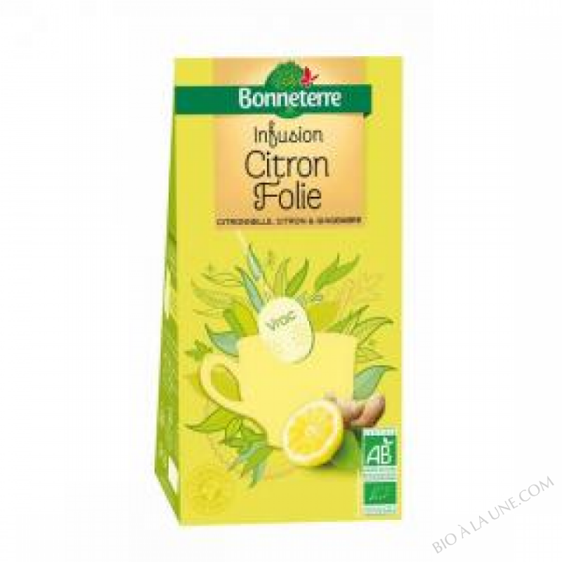 Infusion Citron Folie Vrac 100gr