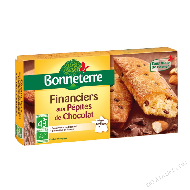 Financiers aux Pépites de chocolat