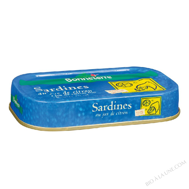 Sardines au citron 69g