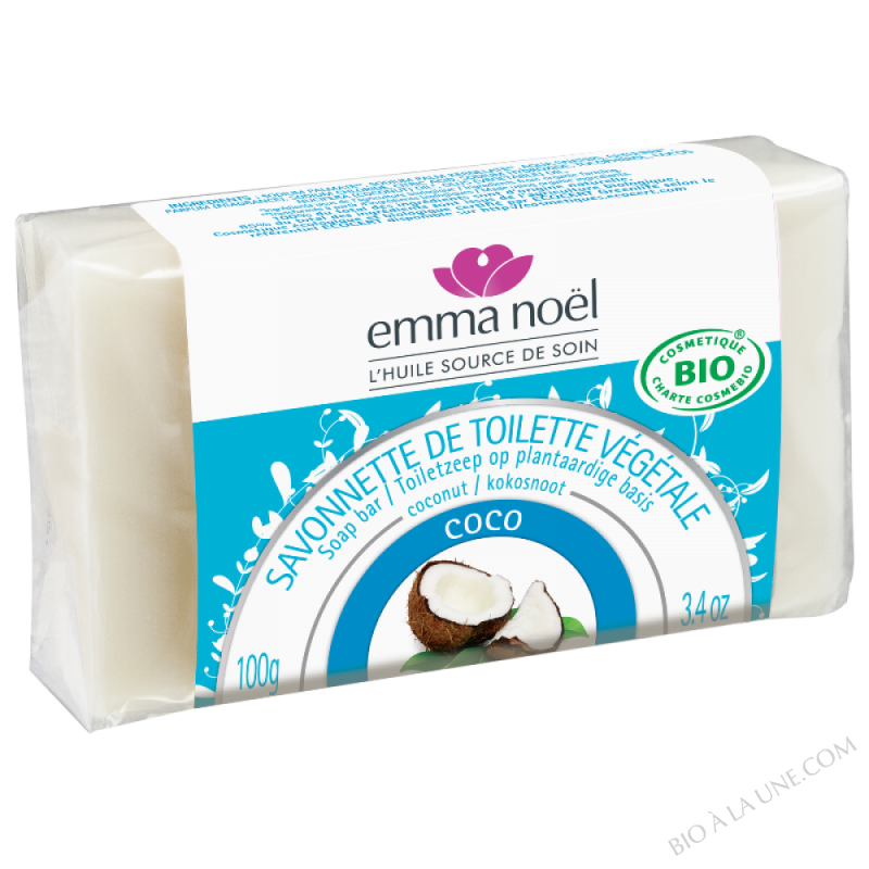 Savon végétal coco bio - 100 g Savon végétal coco bio - 100 g