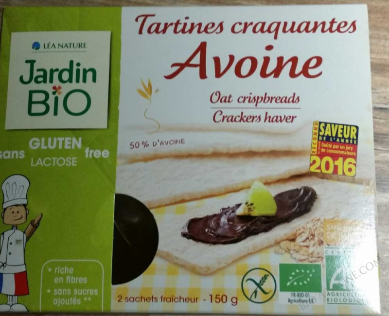 Tartines craquantes Avoine sans gluten 150 g