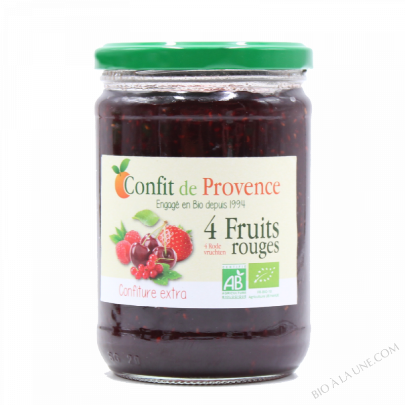 Confiture Extra 4 Fruits Rouges 