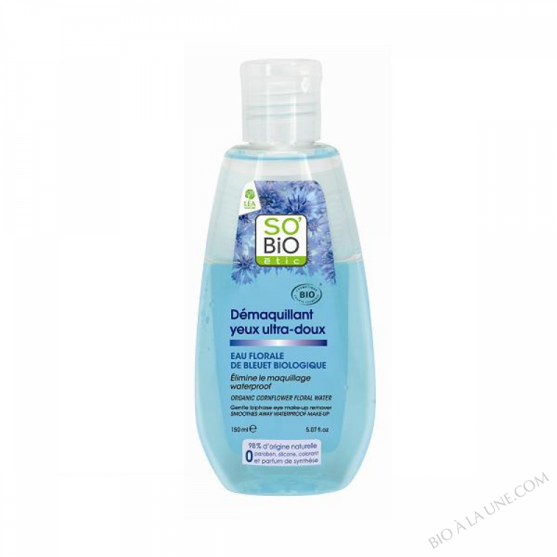 Demaquillant Yeux ultra doux Bleuet 150ml Demaquillant Yeux ultra doux Bleuet 150ml