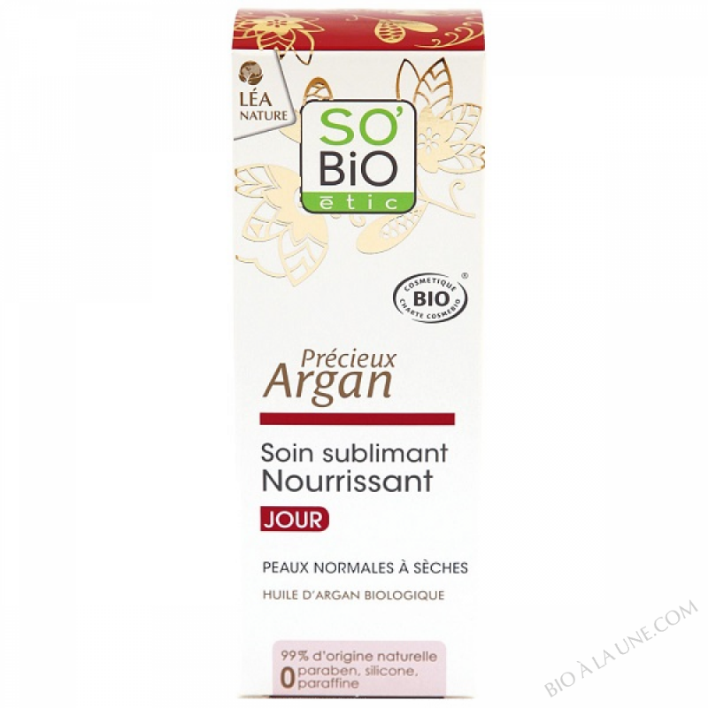 Soin sublimant Jour Argan bio 50ml