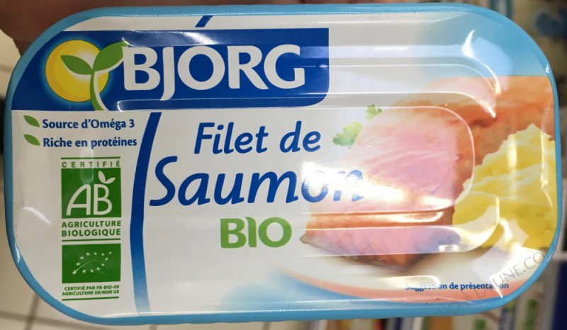 Filet de saumon bio - 125g