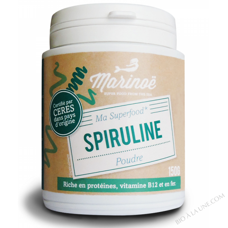 Spiruline poudre - Marinoë