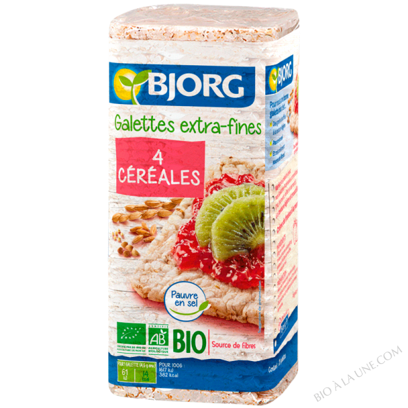 Galettes cereales extra fines 130g