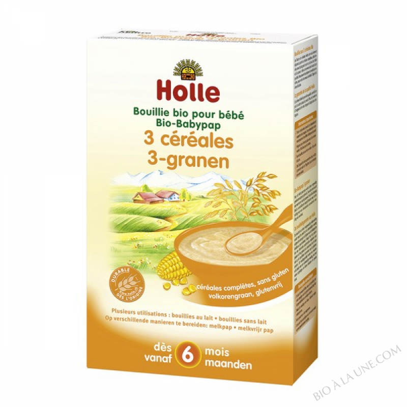 Bouillie bebe aux 3 cereales Bouillie bebe aux 3 cereales
