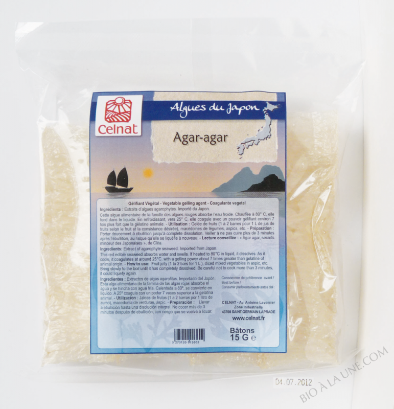 Agar-Agar - Gélifiant Végétal Agar-Agar - Gélifiant Végétal