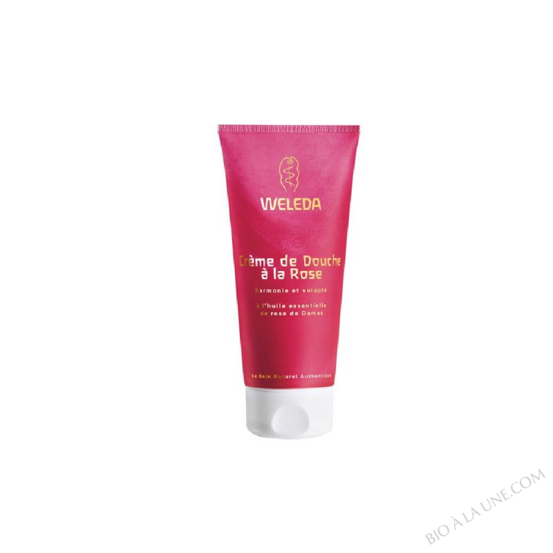 CREME DOUCHE ROSE 200ml  WELEDA.