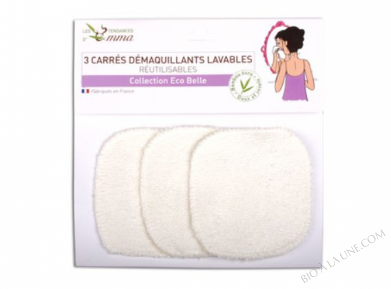 3 Disques À Démaquiller Lavables 3 Disques À Démaquiller Lavables