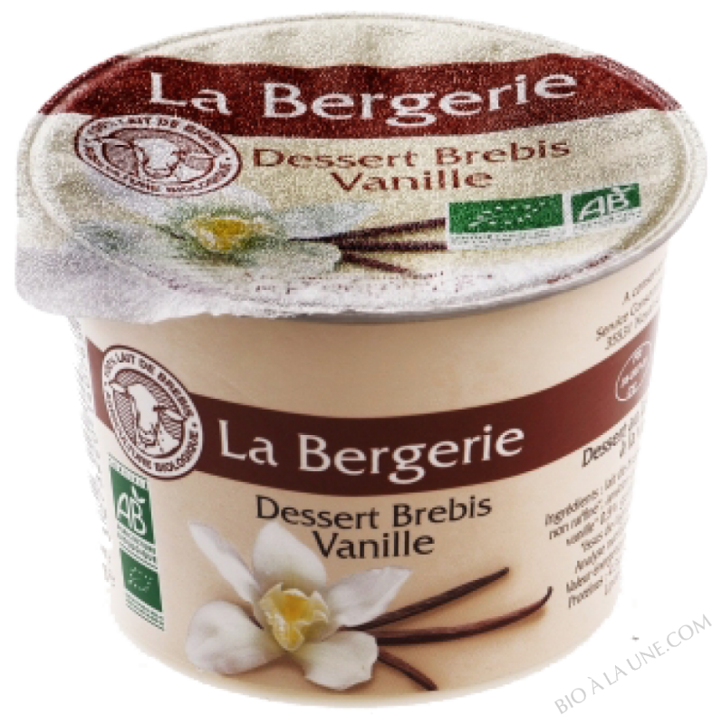 DESSERT BREBIS A LA VANILLE 125G LA BERGERIE DESSERT BREBIS A LA VANILLE 125G LA BERGERIE