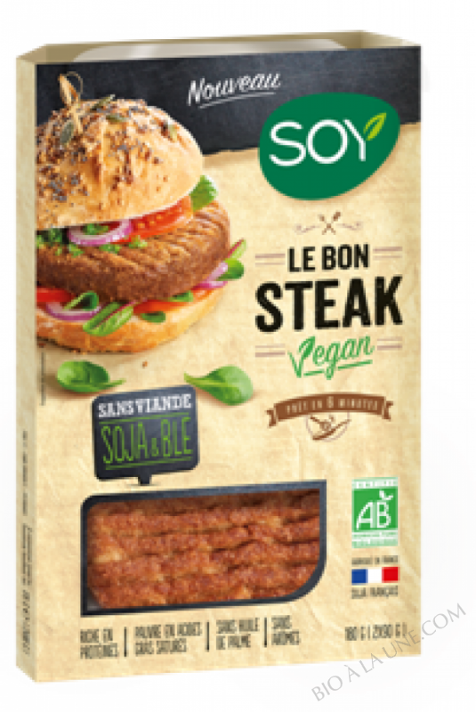 STEAK VEGAN SOY - 180g STEAK VEGAN SOY - 180g
