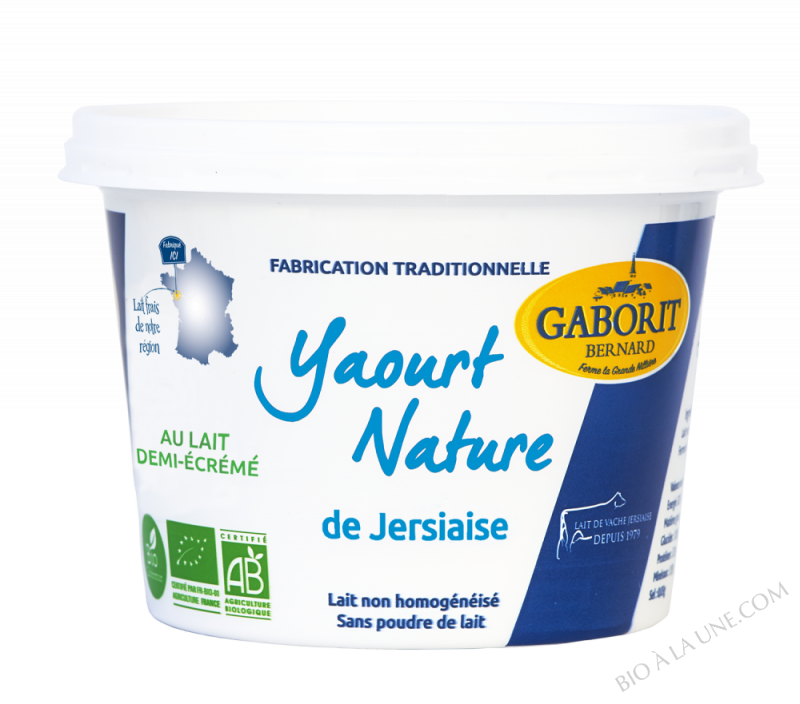 YAOURT NATURE DE JERSIAISE - 500G YAOURT NATURE DE JERSIAISE - 500G