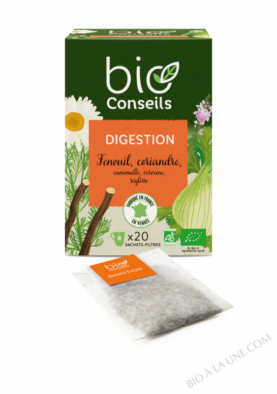 Infusion bio conseils Digestion - 20 sachets Infusion bio conseils Digestion - 20 sachets