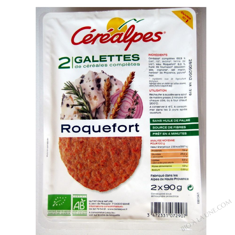 GALETTES ROQUEFORT - 180g