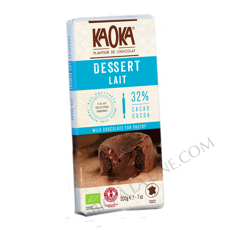 Chocolat DESSERT Lait 32% - KAOKA
