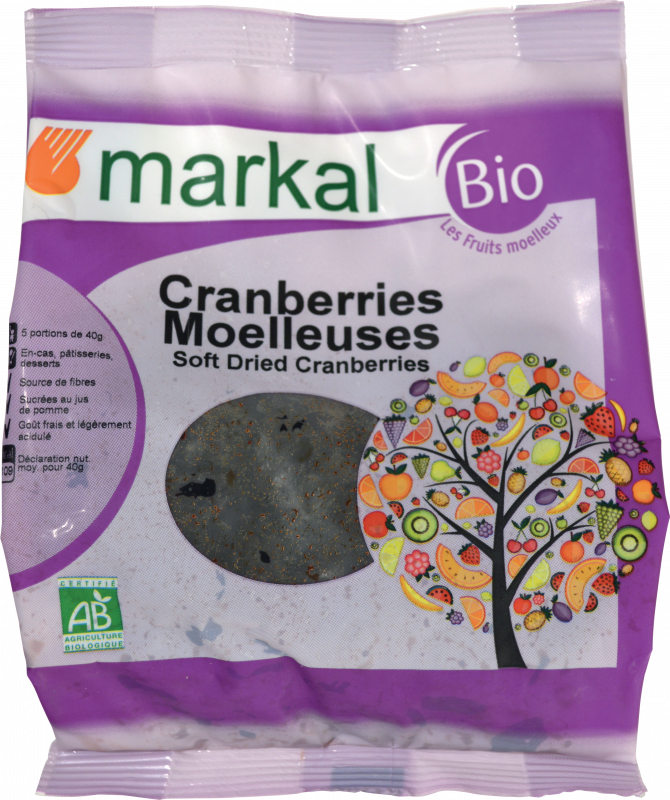 Cranberries moelleuses - Markal
