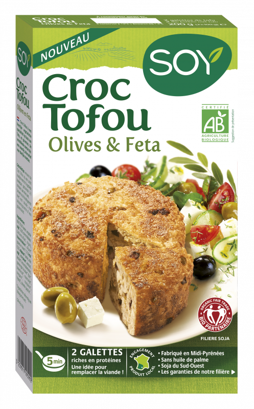 Croc Tofou Olives & Feta