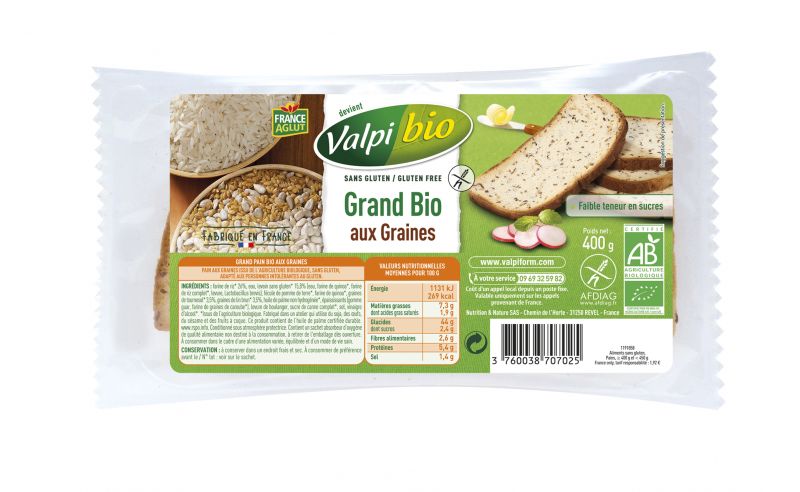 Grand Bio aux Graines Sans Gluten