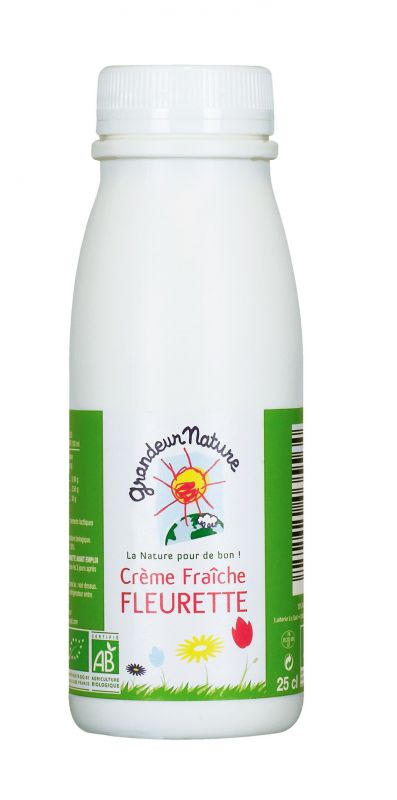 Crème fraîche fleurette 25cl