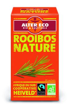 Thé rouge bio rooibos nature 