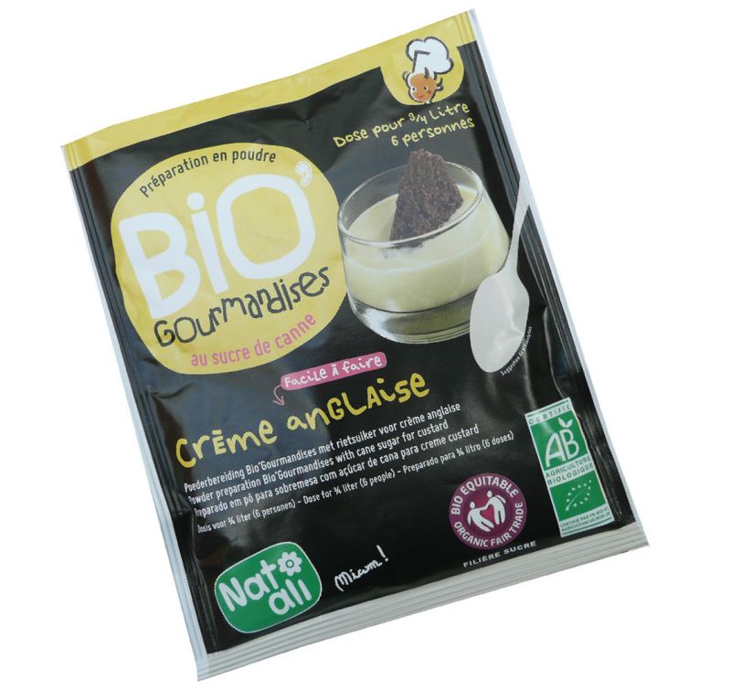 Bio'Gourmandises : Crème anglaise