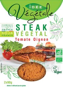 Steak végétal - Tomate Oignon