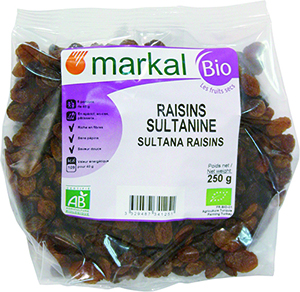 Raisins sultanines
