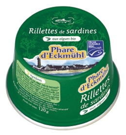 Rillettes de sardines aux algues BIO