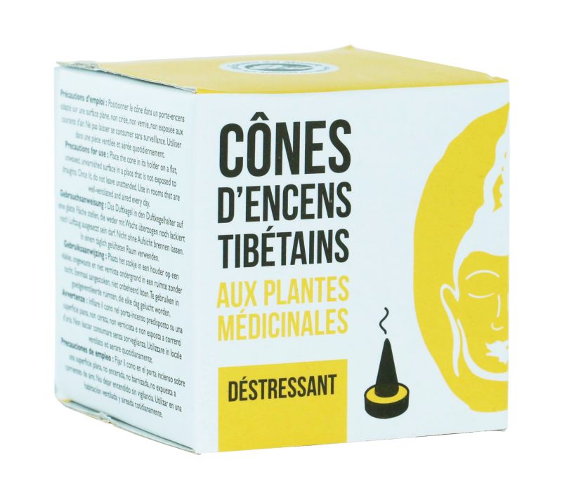 CONES D'ENCENS TIBETAINS DESTRESSANT AROMANDISE