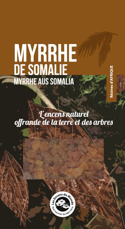 RESINES D'ENCENS MYRRHE DE SOMALIE AROMANDISE