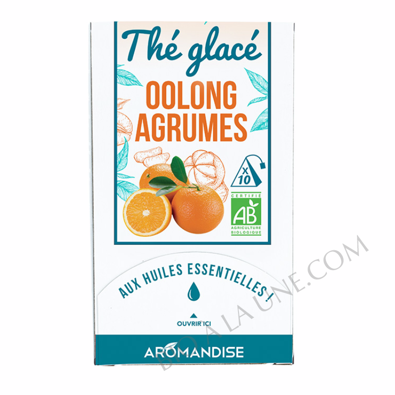 THE GLACE THE BLEU-VERT AGRUMES AROMANDISE