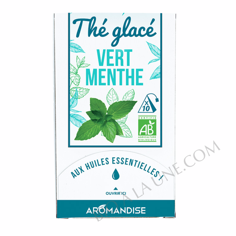 THE GLACE THE VERT MENTHE AROMANDISE