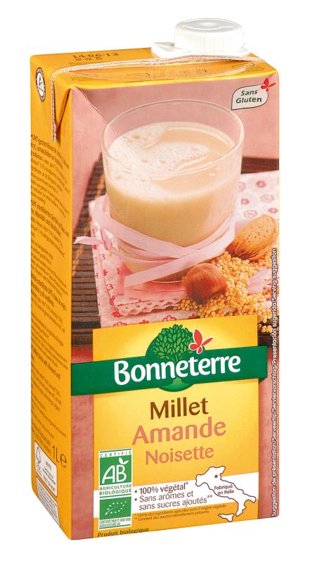 Bonneterre Boisson millet amande noisette