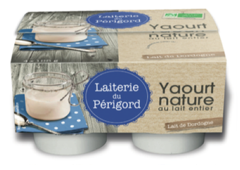 Laiterie du Périgord yaourt étuvé Nature