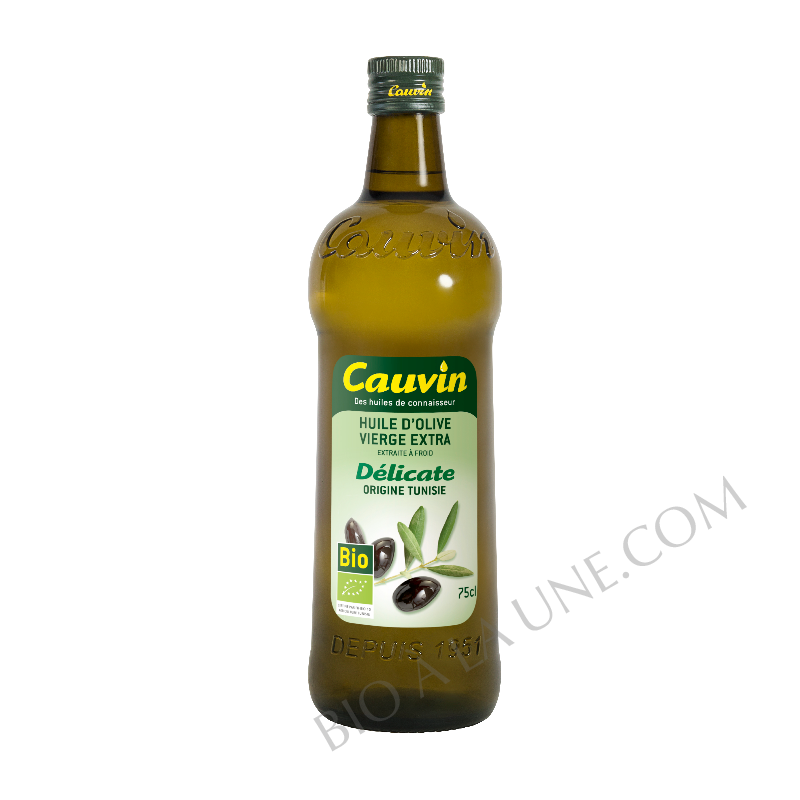 Huile d’olive vierge extra Délicate Bio