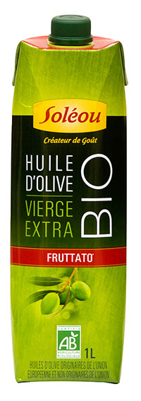 Huile d’olive BIO Fruttato - Tetra 1L
